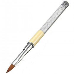Acrylic UV Gel Nail Art Painting Drawing Pen Brush Pusher 3D DIY Design Professional