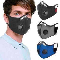 Activated Carbon Dustproof Face Mask Anti Dust Haze Bicycle Riding