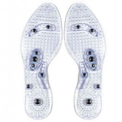 Acupressure Magnetic Massage Foot Therapy Reflexology Pain Relief Shoe Insoles  Insole Pads for Wome