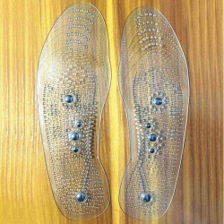 Acupressure Magnetic Massage Insoles Foot Therapy Reflexology Pain Relief Shoe Insole