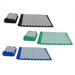 Acupressure Massage Pillow Cushion Mat Manual Massager Neck Shoulder Back Pain Stress Tension Relief