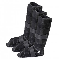 Adjustable Soft Splint Boot Brace Foot Calf Ankle Fixation Brace Ligament Sprain Fixation Support Treating Tendinitis Plantar Fasciitis Heel