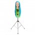 Adjustable Wig Head Tripod Stand Holder for Hairdressing Training Mannequin Practice