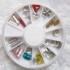 Alloy Geometric Pattern Nail Art Decoration Wheel