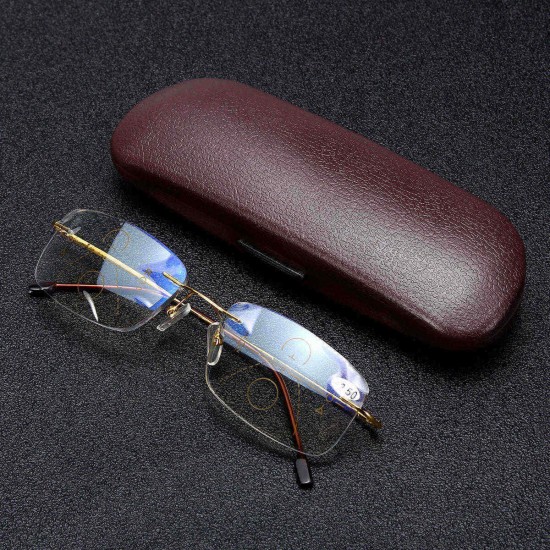 Anti Blue Ray Reading Glasses Progressive Multifocal Reading Glasses for Women Men With Box Anti Blue Ray Reading Glasses Progressive Multifocal Reading Glasses for Women Men With Box