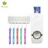Automatic Toothpaste Squeezer Dispenser Bathroom Automatic Toothpaste Dispenser Squeezer Toothbrush Holder Set