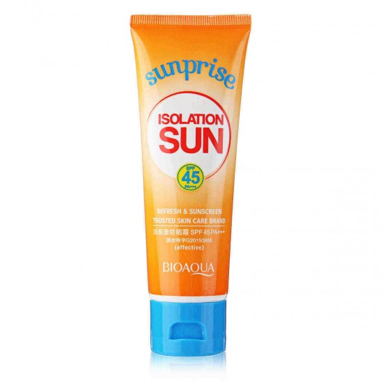 BIOAQUA Sunscreen SPF45 PA+++ Mild Waterproof Gel UV Lotion 80g Essence BIOAQUA Sunscreen SPF45 PA+++ Mild Waterproof Gel UV Lotion 80g Essence