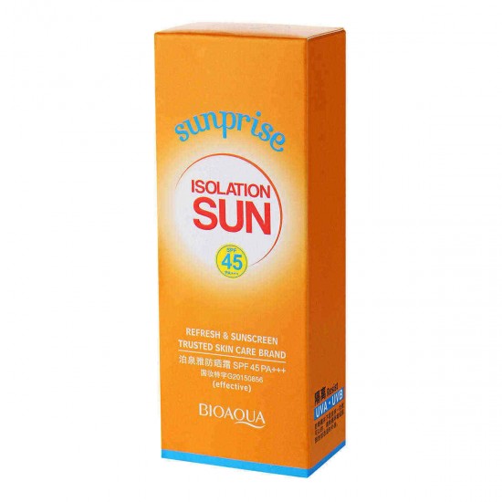 BIOAQUA Sunscreen SPF45 PA+++ Mild Waterproof Gel UV Lotion 80g Essence BIOAQUA Sunscreen SPF45 PA+++ Mild Waterproof Gel UV Lotion 80g Essence