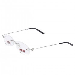 BRAODISON Super Light Presbyopic Reading Glasses Rimless Frame HD Coated Resin Lens