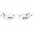 BRAODISON Super Light Presbyopic Reading Glasses Rimless Frame HD Coated Resin Lens