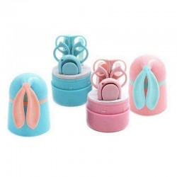 Baby Bunny Manicure Care Set Child Nail Clipper Set Baby Care Nail Scissors 5 Piece Set