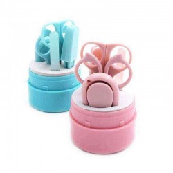 Baby Bunny Manicure Care Set Child Nail Clipper Set Baby Care Nail Scissors 5 Piece Set