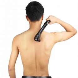 Back Hair Removal Fodable Body Shaver Electric Back Hair Shaver
