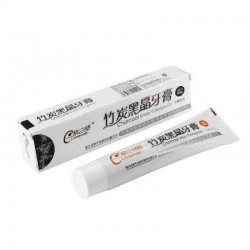 Bamboo Charcoal Black Crystal Whitening Toothpaste Gingival Care Anti Tooth Decay