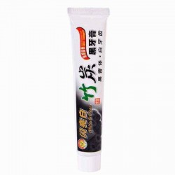 Bamboo Charcoal Black Teeth Whitening Clean Toothpaste Smoke Stains Tartar Removal Oral Care