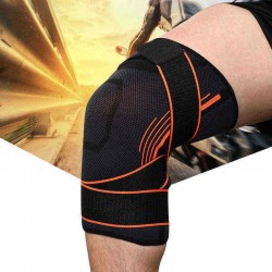 Basketball Football Climbing Wear-resistant Breathable Cover Pressure Belt Knitted Knee Pad