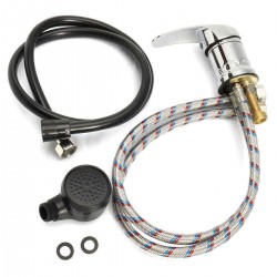 Beauty Salon Shampoo Bowl Hot Cold Faucet Spray Hose Repalcement Set