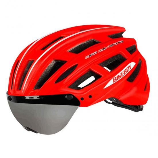Bicycle Helmet Magnetic Goggles MTB Road Mountain Cycling Helmet Bicycle Helmet Magnetic Goggles MTB Road Mountain Cycling Helmet