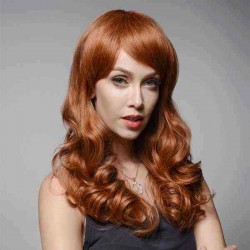 Big Wave Human Hair Curly Long Wigs Virgin Remy Mono Top Capless Wig 8 Colors