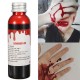 Blood Effect Makeup Liquid Halloween Prop Stage Prank Theatrical Vampire Cosplay Cosmetics Blood Effect Makeup Liquid Halloween Prop Stage Prank Theatrical Vampire Cosplay Cosmetics