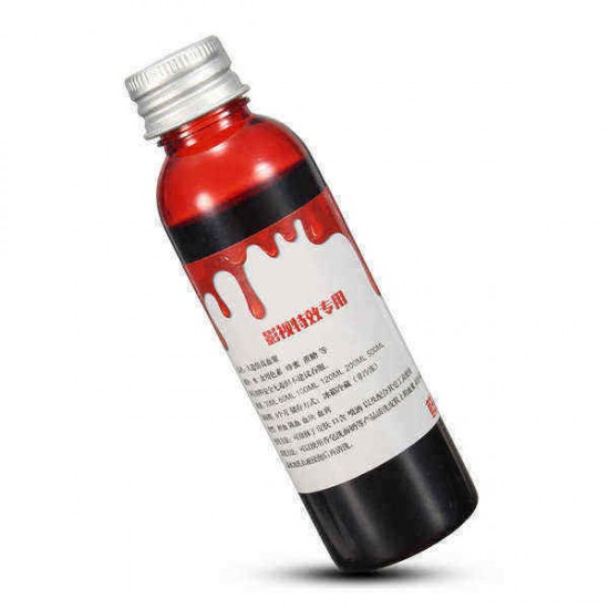 Blood Effect Makeup Liquid Halloween Prop Stage Prank Theatrical Vampire Cosplay Cosmetics Blood Effect Makeup Liquid Halloween Prop Stage Prank Theatrical Vampire Cosplay Cosmetics