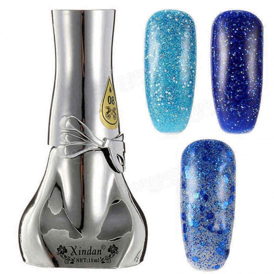 Blue Diamond Hybrid DIY UV Gel Nail Art Polish Long-lasting Soak Off LED Manicure Tools 6 Colors Blue Diamond Hybrid DIY UV Gel Nail Art Polish Long-lasting Soak Off LED Manicure Tools 6 Colors