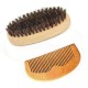Boar Bristle Beard Brush and Comb Beard Comb  Mens Grooming