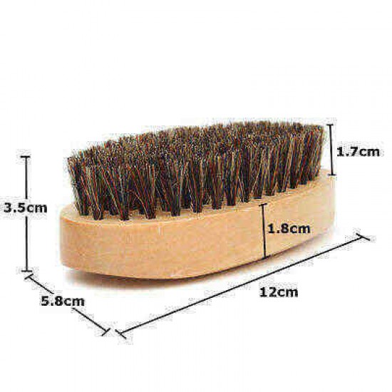 Boar Bristle Beard Brush and Comb Beard Comb  Mens Grooming