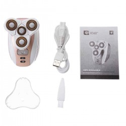 Body Facial Hair Removal USB Rechargable Electric Shaver Washable Hair Trimmer Painless Waterproof  Hair Remover