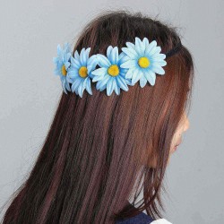 Boho Style Daisy Flower Floral Hair Garland Headbrand Hair Band