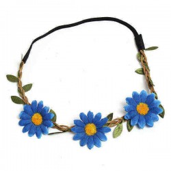 Boho Style Floral Flower Festival Beach Party Hair Band Headbrand