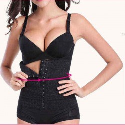 Breathable Elastic Corset Waist Trainer Body Shaper Slim Belt Modeling Strap Shapewear