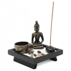 Buddhist Candle Holder Scent Incense Aroma Spa Ease Relief Meditation Yoga Home Aromatherapy