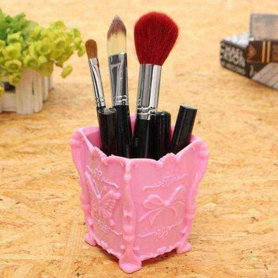 Butterfly Makeup Storage Case Brush Lip Stick Pen Holder Organizer Decorative Box Cosmetic Container Butterfly Makeup Storage Case Brush Lip Stick Pen Holder Organizer Decorative Box Cosmetic Container