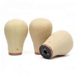 Canvas Block Head Mannequin Head Model Hat Display Hair Wig Holder 3 Size to Choose