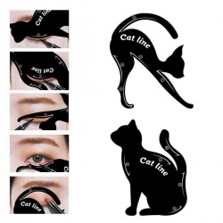 Cat Eyeliner Eye Shadow Stencils Templates For Eye Makeup Cat Eye Line Guide Cosmetic