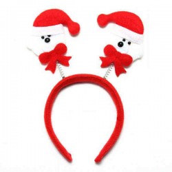 Christmas Santa Snowflakes Headbrand Hair Band Accessories