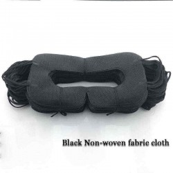 Claite 100PCS Black Disposable Protective Hygiene Eye pad Face Mask pads for HTC Vive for 3D Virtual Reality Glasses