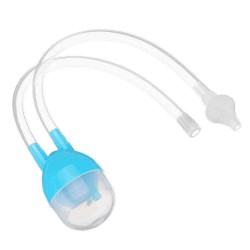 Cleanable Baby Nasal Aspirator Safety Nose Cleaner Booger Vacuum Sucker for Newborn Toddler