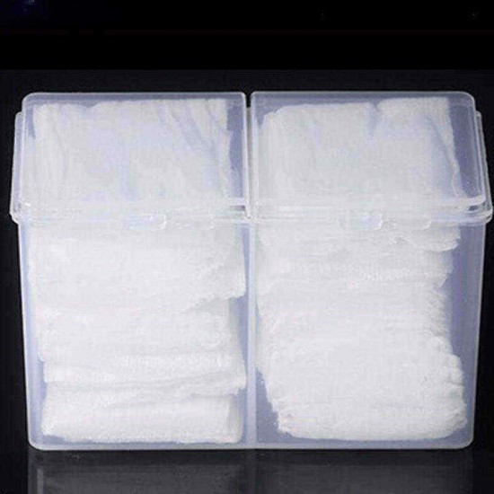 Clear Cotton Pads Container Cosmetic Organizer Nail Art Makeup Standing Holder Clear Cotton Pads Container Cosmetic Organizer Nail Art Makeup Standing Holder