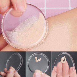 Clear Silicone Jelly Makeup Puff Blending Wet Foundation Face BB Cream Concealer Cosmetic Tools