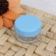 Colorful Empty Cosmetic Jars Eyeshadow Nail Decals Container