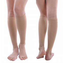Compression Stocking Socks for Varicose Veins Relief Fatigue Below Knee Leg Therapy 30-40 Mmhg