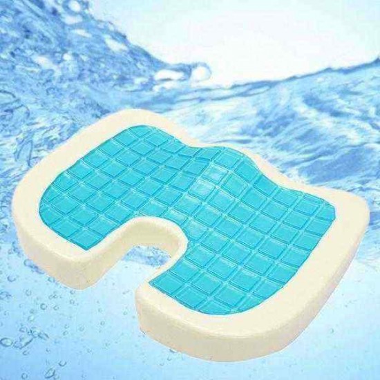 Cooling Memory Foam Orthopedic Seat Back Support Cushion Pain Relief Buttocks Shaping Pillow Cooling Memory Foam Orthopedic Seat Back Support Cushion Pain Relief Buttocks Shaping Pillow