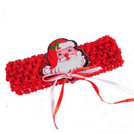 Cute Women Christmas Elastic Headbrands Xmas Hair Accessories Party Decoration Cute Women Christmas Elastic Headbrands Xmas Hair Accessories Party Decoration
