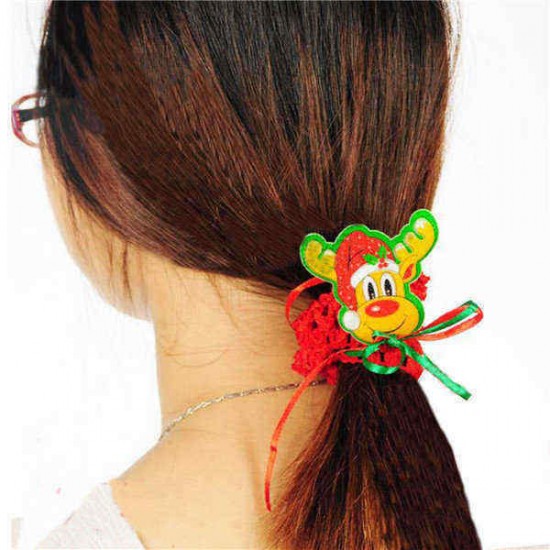 Cute Women Christmas Elastic Headbrands Xmas Hair Accessories Party Decoration Cute Women Christmas Elastic Headbrands Xmas Hair Accessories Party Decoration