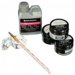 DANCINGNAIL Acrylic Liquid Crystal Powder Kit Nail Art Pen Dish Set