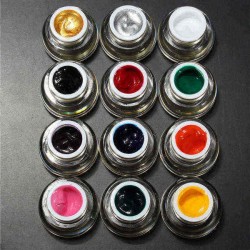 DANCINGNAIL UV Nail Art Phototherapy Design Acrylic Color Painting Drawing Gel Paint Draw