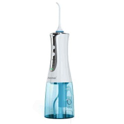DIGOO & Nicefeel DG-FC152 Dental Water Flosser Cordless 3 Modes 300ml Oral Irrigator IPX7 Waterproof with Timing Function USB Charge