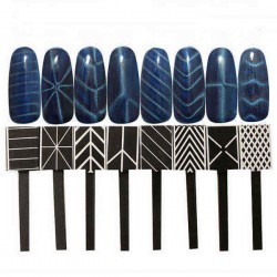 DIY 3D Nail Art Magnet Magnetic Stick Board Magic Polish